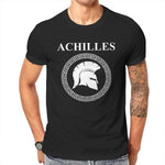 T-Shirt Spartiate Noir Achilles