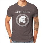 T-Shirt Spartiate Marron Achilles