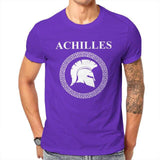 T-Shirt Spartiate Violet Achilles