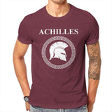 T-Shirt Spartiate Bordeaux Achilles