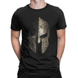 Tee Shirt Spartiate Casque Antique