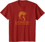 T-Shirt Spartiate Rouge King Of Sparta