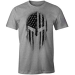 T-Shirt Spartiate Gris U.S. Soldat