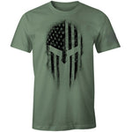 Tee Shirt Spartiate Vert Armée U.S.