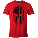T-Shirt Spartiate Rouge U.S. Soldier