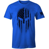 Tee Shirt Spartiate Bleu US Soldier