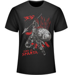 T-Shirt Spartiate Spartan Shield Spear
