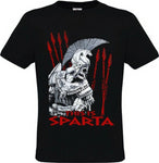 T-Shirt Spartiate Noir The Dawn Of Battle