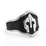 Bague Spartiate Argent Force Du Guerrier