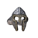 Bague Spartiate Argent Chevalier Antique