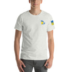 T-Shirt Spartiate Blanc Ukrainian Warrior