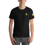 T-Shirt Spartiate Noir Ukrainian Warrior
